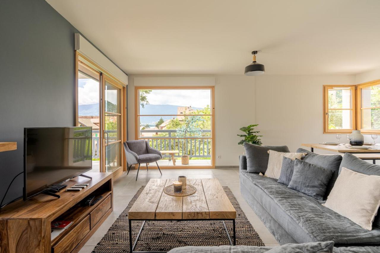 Talloires Village, Lac D'Annecy, Residence Recente 4 Etoiles ภายนอก รูปภาพ