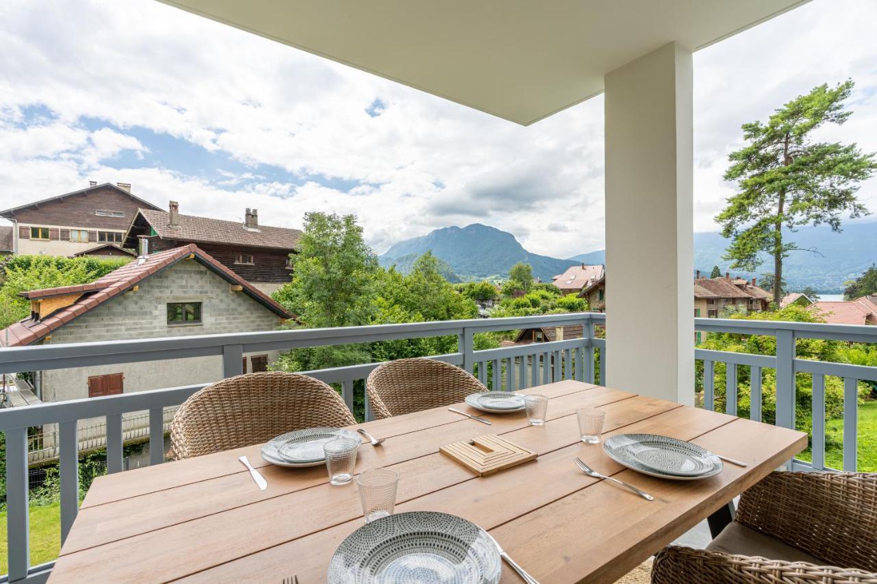 Talloires Village, Lac D'Annecy, Residence Recente 4 Etoiles ภายนอก รูปภาพ